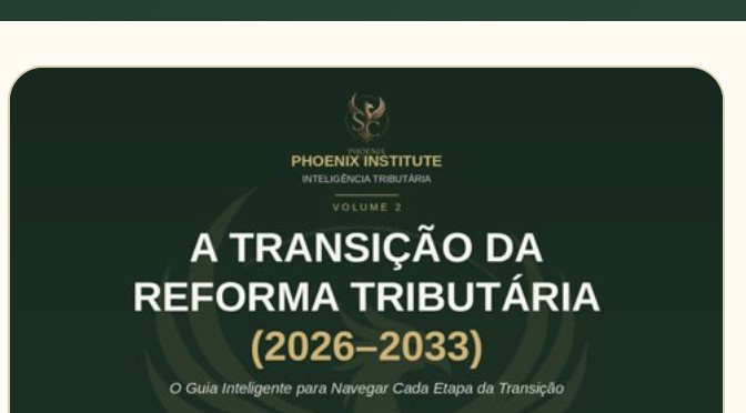Capa do Volume 2: A Transição da Reforma Tributária